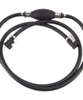 Three Eighths Inch Fuel Hose Line Kit With Vacuum Primer Bulb And Fittings For Johnson Evinrude Outboard Motors Replacement
