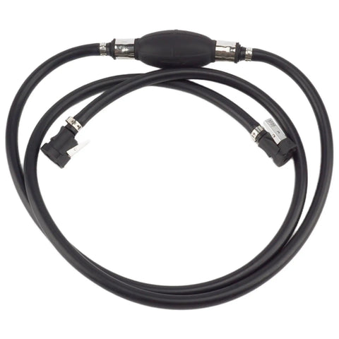 Three Eighths Inch Fuel Hose Line Kit With Vacuum Primer Bulb And Fittings For Johnson Evinrude Outboard Motors Replacement