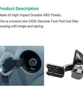 Gas Filler Door Housing With Hinged Pocket For Ford F-150 2009-2014 And Lincoln Mark LT 2010-2014 Replacement Part Installed