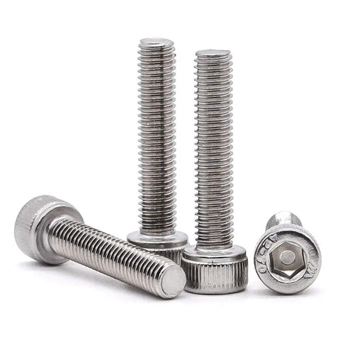 Twenty Piece M10-1.5 X 25Mm Socket Head Cap Screw Kit Crafted From Premium 304 Stainless Steel with hex heads, ideal for secure machinery assembly.