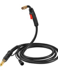 Mig Welding Gun 150A Gas Burner Torch With 4.6M Fixed Cable Stinger Interchangeable Pro Grade For Miller M-15 M-150 with copper cable