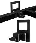 Heavy Duty Adjustable Anti Slip Mattress Grippers For Bed Frame, close-up of steel clamp with adjustable bracket for secure fit.