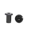 Black M8 Countersunk Socket Cap Bolts And Cap Nuts 50 Piece Assortment Kit For Furniture Connectors close-up view.