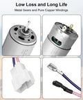 12V RS550 40000RPM Electric Motor Drive Engine parts with connectors and copper windings for Power Wheel Cars