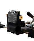 Aluminum Pocket Hole Jig System Pro M2 Adjustable And Easy To Use Joinery Woodworking Tool with dust spout connector visible.