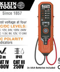 Voltage Test Kit With AC DC Tester, GFCI Outlet Tester And Non Contact Test Pen, 3 Piece, Built For 12 To 240 VAC And 1.5 To 24 V DC