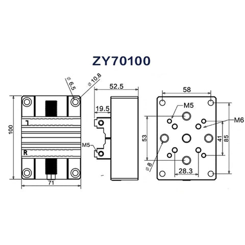 Shop Ready High Precision Bench Vise Featuring Dead On Accurate Self Centering Action For Cnc Machining Centers dimensions and specifications.