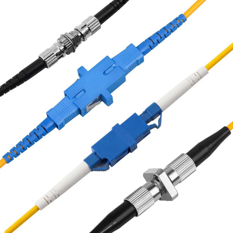 Fiber Optic Troubleshooting Kit Pro Grade With 30Km VFL Visual Fault Locator And 650nm Light, LC SC FC Adapter Set, Couplers, Cleaners, Dust Caps, And Short Patch Cords For Locating Breaks, Bends, And Faults. Fiber optic patch cord adapters