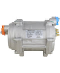 Heavy Duty 12 Volt Electric AC Compressor For R134a Systems Plug And Play Drop In Swap No Headache Replacement with external control.