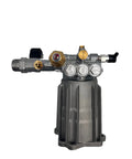 SRMV24G28D-EZ Replacement High Pressure Washer Pump for 2800 PSI Two Point Four GPM Brass Unloader Detergent Outlet