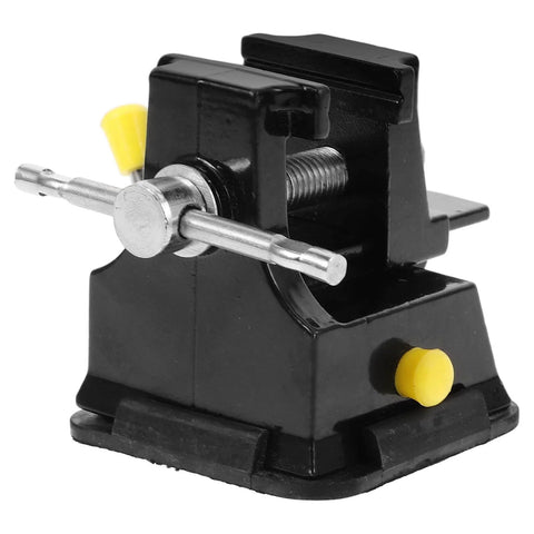 Compact Desktop Table Vise With Suction Base For Woodworking And Jewelry Making, Tiny Bench Clamp For Carving And Micro Sculpture