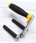 Straight Up Heavy Duty Drywall Lifter For Moving Gypsum Panels And Tile No Sweat Maneuvering killer grip handle, steel frame with rubber grips.