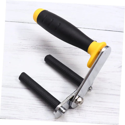 Straight Up Heavy Duty Drywall Lifter For Moving Gypsum Panels And Tile No Sweat Maneuvering killer grip handle, steel frame with rubber grips.