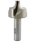 Shars 3/8in shank x 3/4in HSS corner-rounding end mill front view