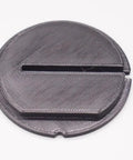 Replacement Throat Plate Insert For 18 Inch And 20 Inch Bandsaws Built To Last With Durable Composite Heavy Duty Precision Fit Wear Resistant Design For Smooth Rips And Accurate Cuts Every Time. Black composite throat plate.