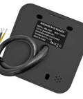 Back view of 125KHz Wiegand RFID Card Reader with Keypad 26 and 34 Bit EM ID for access control system, showing wiring connections.