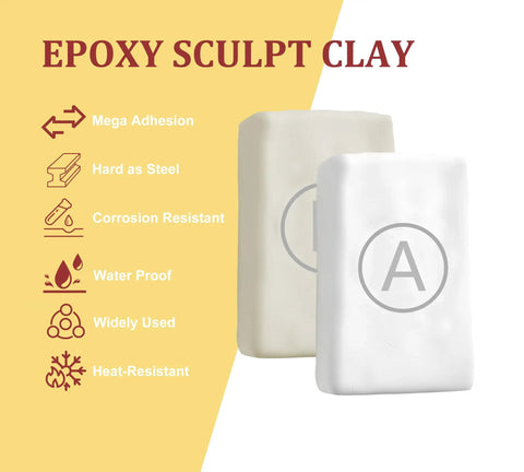 10 Ounce Epoxy Putty Fast Repair Kit For Pools And Surfaces Fix It Fast Multi Purpose Epoxy Sculpt Putty