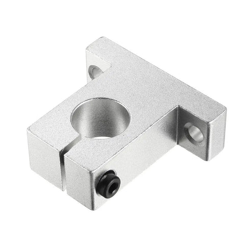 Heavy Duty Aluminum Linear Motion Rail Clamping Kit For 16mm Shafts 4Pcs SK16 Rail Guide Supports for CNC and robotics use