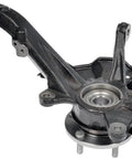 Heavy Duty Front Right Wheel Bearing And Hub Assembly Built Tough With Loaded Knuckle close-up view showing detailed design and durable material.