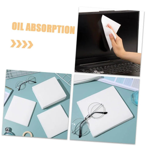 Heavy Duty 600 Count Dustless Lab Wipes For Camera Lenses And Precision Gear Oil Absorbent Cleanroom Cleaning Pads during oil absorption use.
