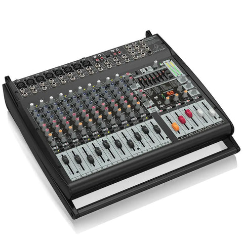 PMP4000 16 Channel Powered Mixer With 1600 Watts Built In Multi FX Processor And FBQ Feedback Detection System, top view