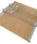 Router Sled Flattening Mill For Wood Slabs With 12mm Bar And Rails Up To 1000x600mm on plywood surface