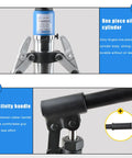 Close-up of Beefy Hydraulic Gear Puller Kit with adjustable jaws and one-piece oil cylinder.
