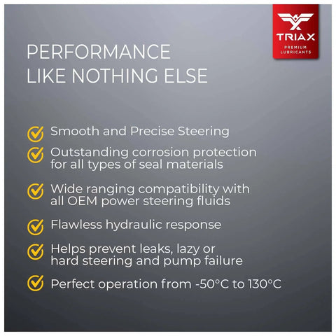 Features of Long Life Synthetic Hydraulic And Power Steering Fluid for European US and Asian cars 1 quart