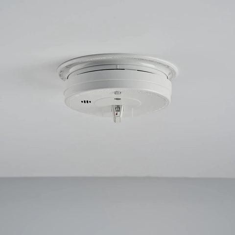 Hardwired Heat Detector With Battery Backup And Dual LEDs, Interconnect Ready For Garage Safety, Quick Connect Harness