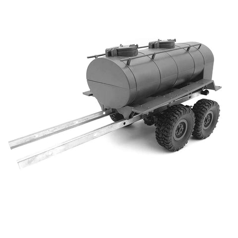 Oil Tank Trailer Chassis For 1 To 16 RC Cars Fits WPL B24 B16 B36 Kits Military Truck DIY Accessory Not Preassembled