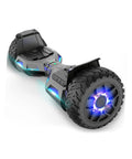 Scooter Seat Attachment For 6.5 Inch Self Balancing Scooters Go Kart With Bluetooth And LED Lights Kid Friendly Ride Kit for boys girls