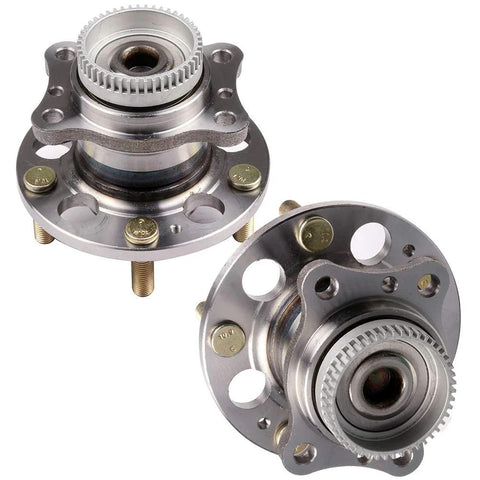Rear Wheel Bearing And Hub Assembly 512492 Compatible With Hyundai Veloster Kia Forte Elantra Coupe Elantra GT Elantra 2011 2015 And Forte Koup Durable Heavy Duty Induction Hardened Raceway