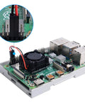 Raspberry Pi 4 DIN Rail Case With Built In Fan Modular Box For Electrical Panels Heat Sinks Included For Pi 4 Model B