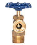 Boiler Drain Valve Brass Three Quarter Inch MIP To Three Quarter Inch MHT For Sediment Flush Heavy Duty Plumbing Fittings For Home Heating System