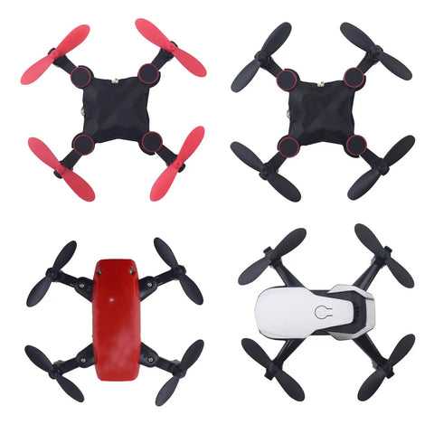 Quadcopter models showcasing Durable Beefed Up 20 Pack Drone Propellers For HS190 901HS 901S 901H X300C LF606 SG800 E61HW S9 Mini