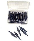 24 Pack Steel 100 Grain Arrow Field Points Screw In Practice Target Tips For Recurve Bow Compound Bow And Crossbow Bolts Built Tough
