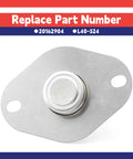 Primary Limit Switch 150 Degree 110 Degree Replacement For Goodman Furnace L40-524 20162904 fits ACEC960803BNAA ACSH960453BXAA