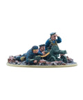 Soviet Naval Brigade Medium MG Team 28mm WWII miniature for Bolt Action tabletop wargaming, resin crew figures with ultra detail.