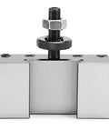 Lathe Tool Holder For Aluminum Alloy Turning Tool Holder One Quarter To Five Eighths Inch Range Pro Precision Easy Install Turning Machines And Workshop Use Rugged Construction For Stable Clamping And Easy Mounting In Busy Shops Or Home Workshops, front view