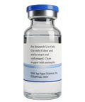 Reconstitution Solution 2-Pack - 30ml - Ultra Clean Solution in Premium Glass Vials | Made in USA, showing clear vial with cap.