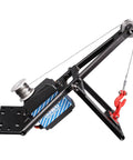 Rugged One Tenth Scale RC Crawler Tow Truck Build Kit Upgrades With Dual Bracket Crane Arm Wrecker Kit And Servo for SCX10 TRX4 Capra