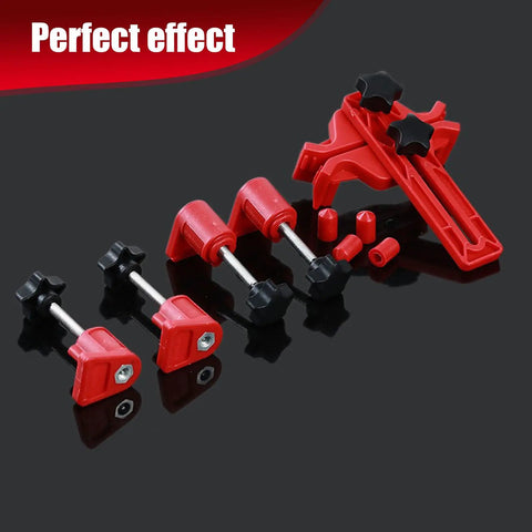 Shop Standard 9 Piece Cam Timing Sprocket Locking Tool Kit With Grippy Double Camshaft Clamp For Quick Under Hood Tune Ups; red locking tools.