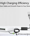 54V DC 1.1A Power Adapter For UniFi Lite 8 PoE Switch, 59.4W Replacement PSU with 10ft cord