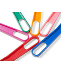 Colorful wands from Rainbow Magnetic Wand Set For Kids Ages 5 To 10, 8 Inch Wands With Magnet Bar For STEM Fun, arranged in a fan shape