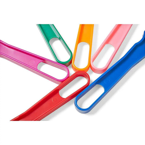 Colorful wands from Rainbow Magnetic Wand Set For Kids Ages 5 To 10, 8 Inch Wands With Magnet Bar For STEM Fun, arranged in a fan shape