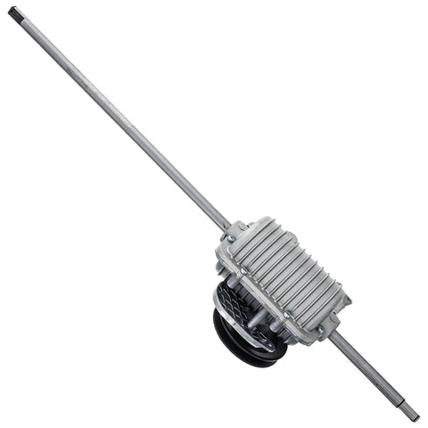 TimeMaster 30 Inch Transmission Replacement Part 131-9665 for Walk Behind Mowers, visible with metallic structure