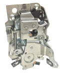Dead Straight Bolt On Driver Door Lock Latch Assembly Fits Chevy And Gmc Trucks Oem Quality Replacement, metal structure with spring and latch details.