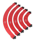 Badass Radius Jig Template Set Straight Up Routing Cabinet Corners With Rock Solid Aluminum Build delivers precise curves in five sizes.