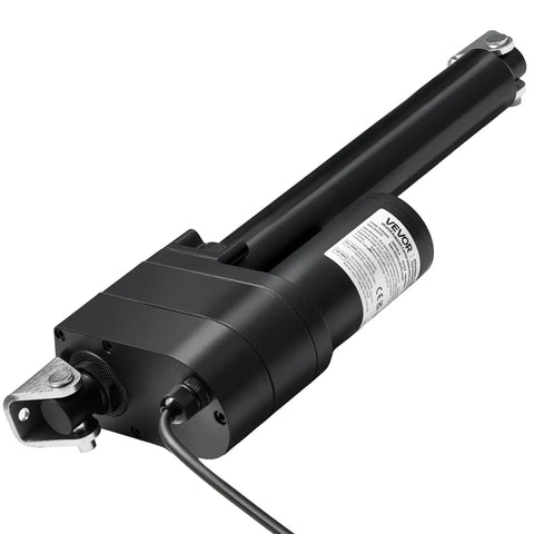 12V Beefy Linear Actuator 7.87 Inch Stroke With 2023 Pounds Thrust Built Like A Tank Featuring IP65 Waterproof Housing and motor details