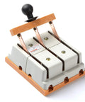 Heavy Duty Kickass 400 Volt 100 Amp 3 Pole Double Throw Electric Brake Safety Closing Switch For Industrial Panel Mount Systems, with metal contacts.
